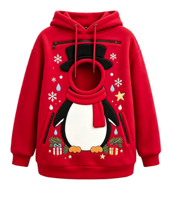 MyLittleFloof™ Christmas Pet Pouch Hoodie