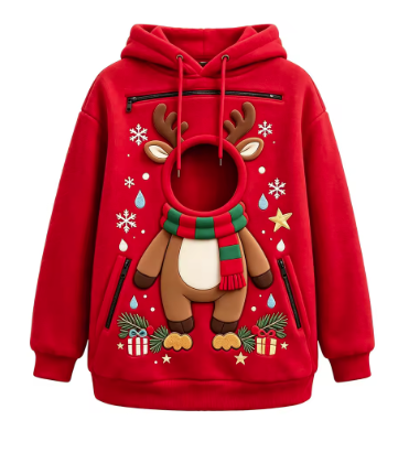 MyLittleFloof™ Christmas Pet Pouch Hoodie