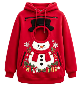 MyLittleFloof™ Christmas Pet Pouch Hoodie